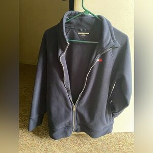 Tommy Hilfiger Logo Navy Full Zip Sport Jacket